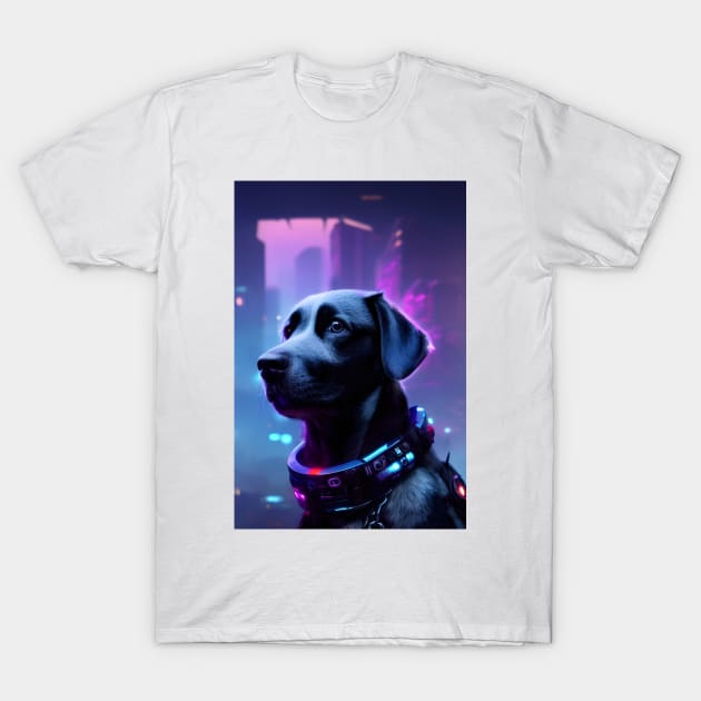 DOG CYBERPUNK T-Shirt by S-DESIGNS-S